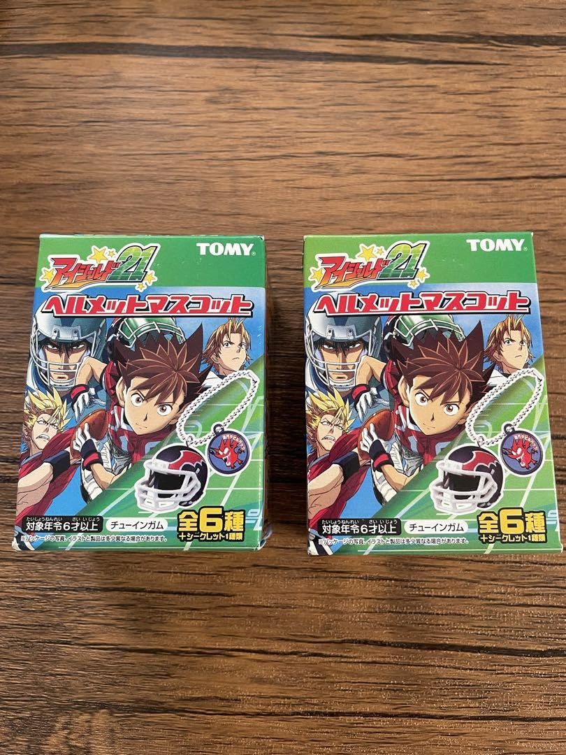 Amazon.co.jp: アイシールド21 ヘルメットマスコット 二箱 DWC3P